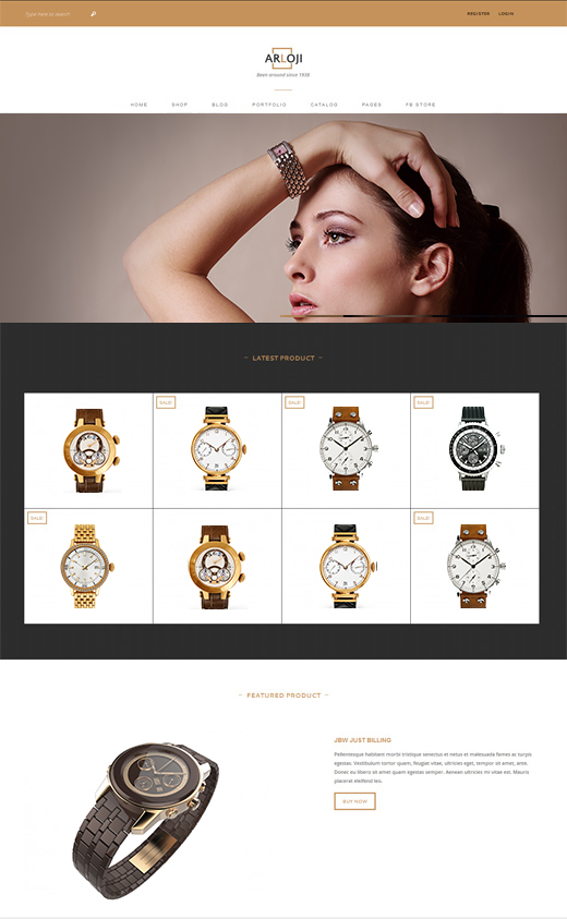 Arloji-WooCommerce-Theme