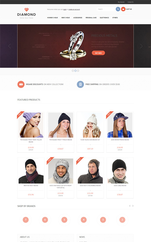 Diamond-Responsive-WooCommerce-Theme