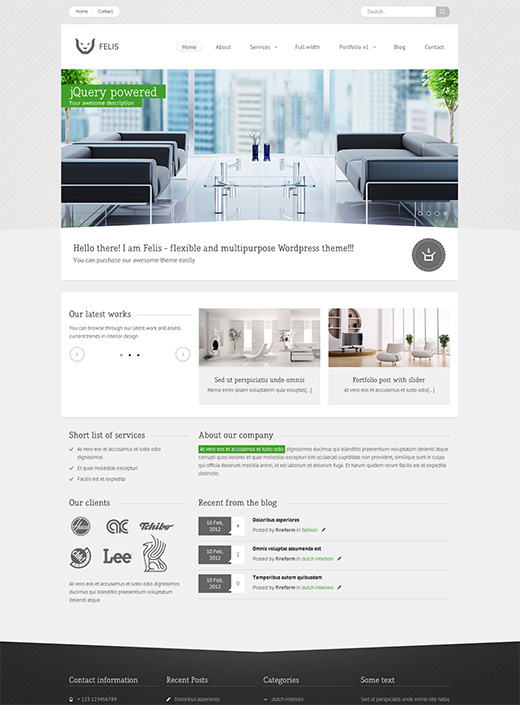 Felis WordPress Business Theme