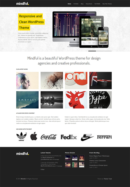 Mindful Business WordPress Theme