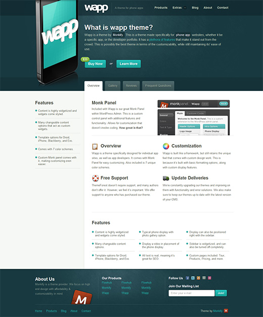 Wapp Business WordPress Theme