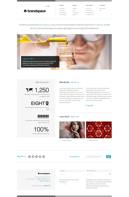 Brandspace Corporate WordPress Themes