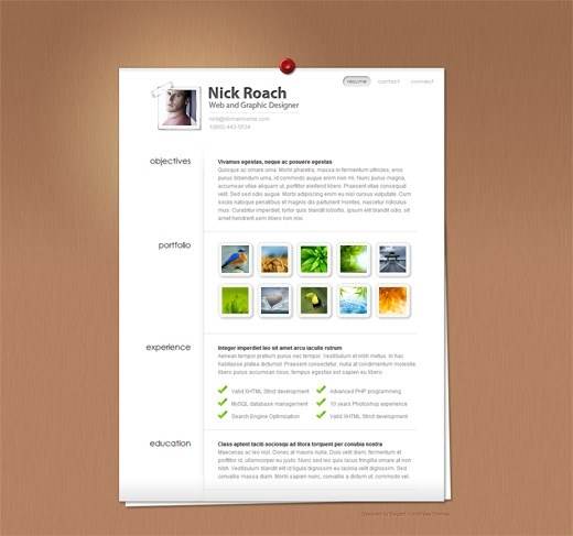 MyResume-Photography-Portfolio-WordPress-Theme