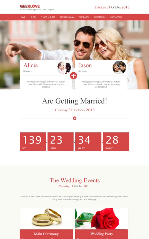 GeekLove-Wedding-WordPress-Theme