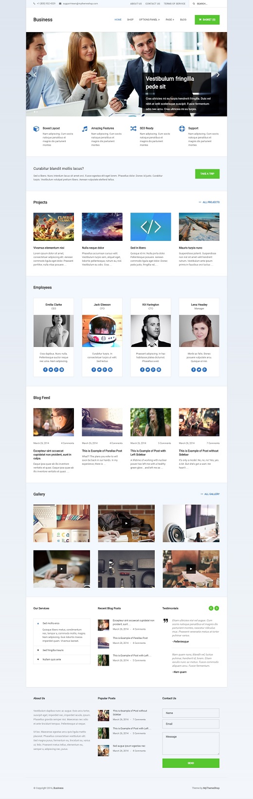 Business WordPress Theme