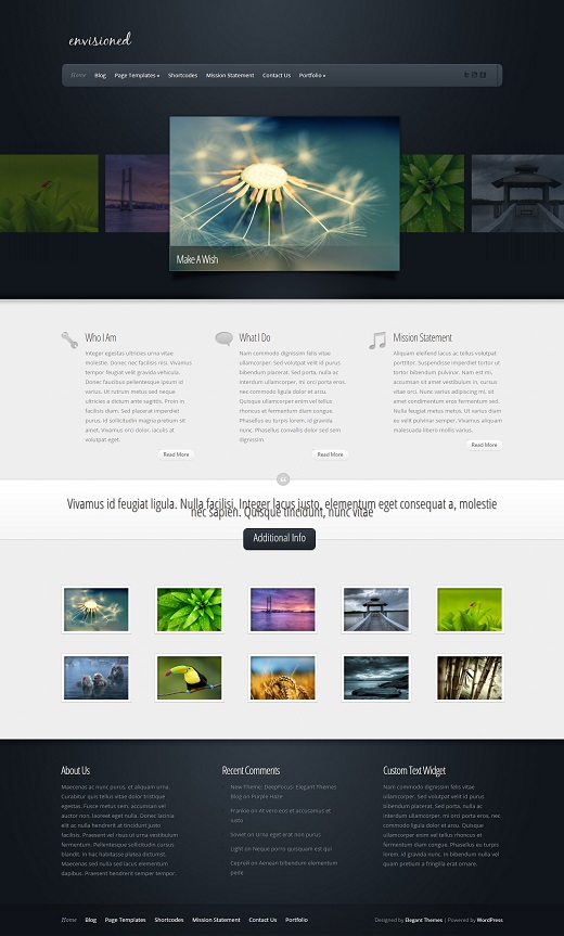 Envisioned WordPress Theme