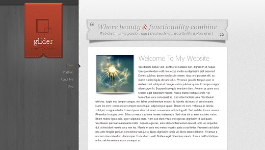 Glider WordPress Theme