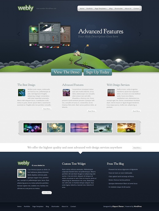 Webly WordPress Theme