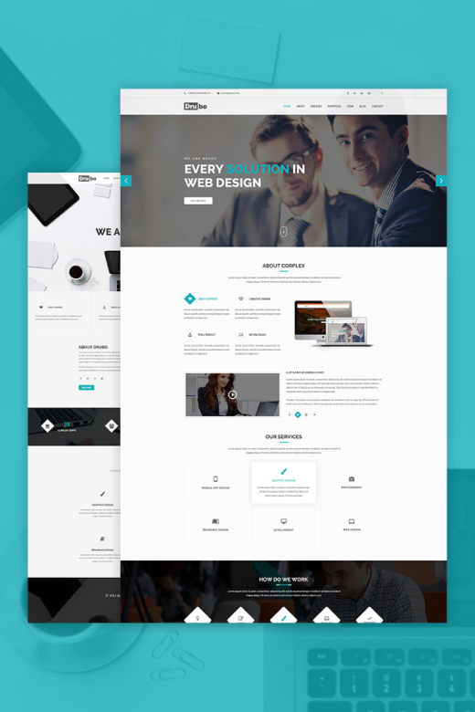 Drubo - Corporate WordPress Theme