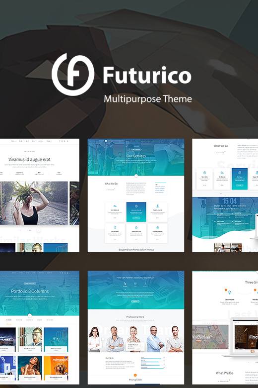 Futurico - Creative WordPress Theme