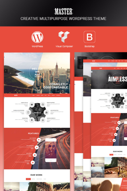 Master - Creative Multi Purpose WordPress Theme